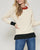 Cream Contrast Sweater