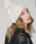 Soft Ivory Cable Knit Beanie