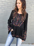 Lindsay Embroidered Blouse