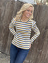 Mustard Ribbed Top