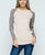 Avery Color Block Sweater Top